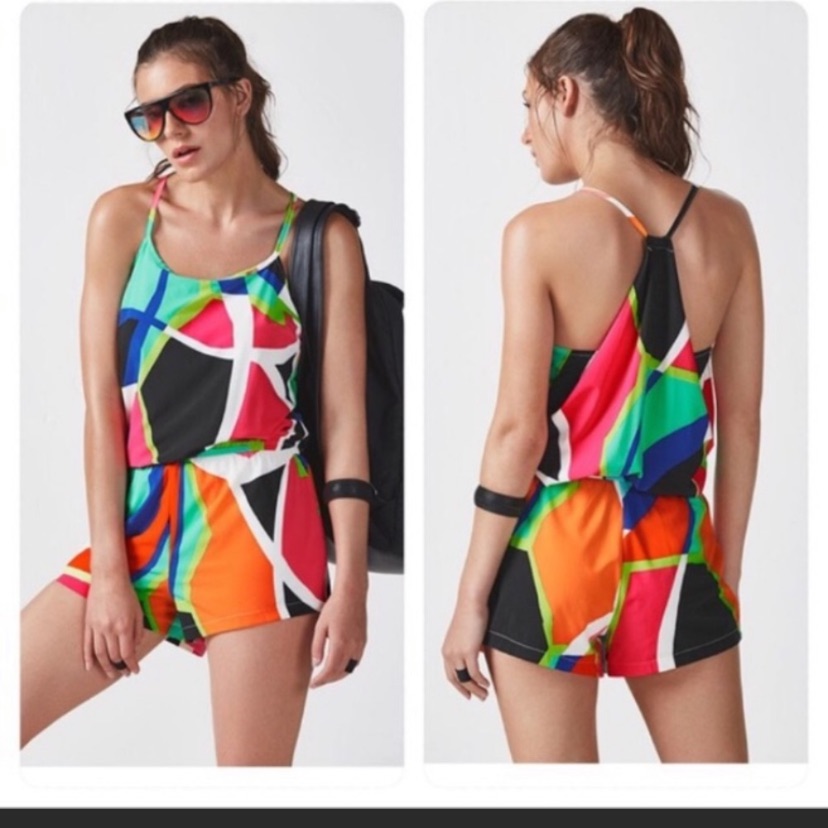 Fabletics Needs Romper Nwt